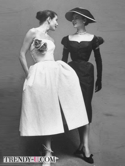 Платья в стиле ретро 50-х