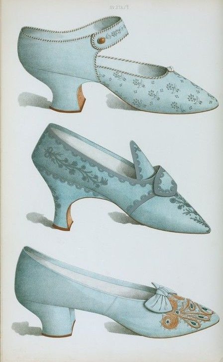 Туфли середины 19-го века