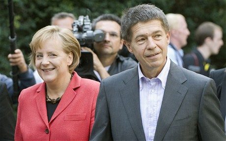 Ангела Меркель и Иоахим Зауэр