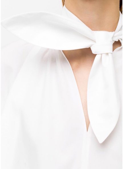 Белая блузка от Delpozo. Точнее, ее фрагмент