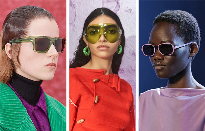 Модные очки от Prada, Acne Studios и Salvatore Ferragamo 2021-2022