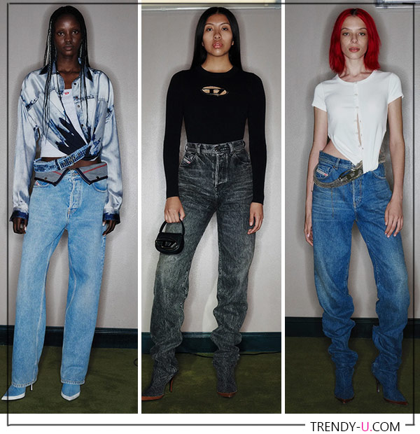 Модные джинсы из коллекции Diesel