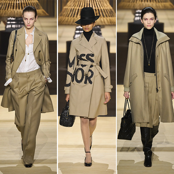 Модные образы от Christian Dior осень-зима 2024